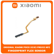 Γνήσια Original Xiaomi Poco X3 (MZB07Z0IN), Poco X3 Pro (M2102J20SG), Poco X3 NFC (M2007J20CG) Fingerprint Flex Sensor Καλωδιοταινία Αισθητήρας Δακτυλικού Αποτυπώματος Black Μαύρο (Service Pack By Xiaomi)