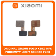 Γνήσια Original Xiaomi Poco X3 (MZB07Z0IN), Poco X3 NFC (M2007J20CG) Proximity Light Sensor Flex Αισθητήρας Εγγύτητας Φωτός (Service Pack By Xiaomi)