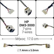 Dc Jack hp dm3-3000