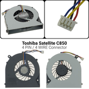 Ανεμιστήρας Toshiba Satellite C850 4pin