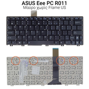 Πληκτρολόγιο Asus Eeepc R011 Without Frame us