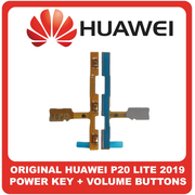 Γνήσια Original Huawei P20 Lite 2019, P20Lite 2019, Power Key Flex Cable On/Off + Volume Key Buttons Καλωδιοταινία Πλήκτρων Εκκίνησης + Έντασης Ήχου (Service Pack By Huawei)