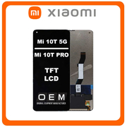 HQ OEM Συμβατό Για Xiaomi Mi 10T 5G (M2007J3SY), Mi 10T Pro 5G (M2007J3SG) IPS LCD Display Screen Assembly Οθόνη + Touch Screen Digitizer Μηχανισμός Αφής Black Μαύρο (Grade AAA+++)