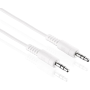 Καλώδιο aux (3.5mm) 1m Λευκό