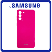 Jelly Θήκη Πλάτης - Back Cover, Silicone Σιλικόνη TPU Pink Ροζ For Samsung S21 Plus 5G