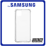 Θήκη Πλάτης - Back Cover, Silicone Σιλικόνη Antishock 1,5mm Transparent Διάφανο For Samsung A12
