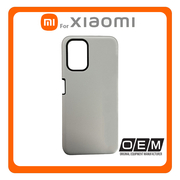 Θήκη Πλάτης - Back Cover, Silicone Σιλικόνη Defender Smooth TPU Silver Ασημί For Xiaomi Redmi Note 10 4G/10S