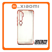 Θήκη Πλάτης - Back Cover, Silicone Σιλικόνη Electro Red Κόκκινο For Xiaomi Redmi Note 10 Pro