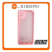 Θήκη Πλάτης - Back Cover, Silicone Σιλικόνη Armor Glitter TPU Pink Ροζ For Xiaomi Redmi 9C