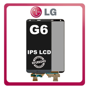 New Refurbished LG G6 (H870, H870DS, H873) IPS LCD Display Screen Assembly Οθόνη + Touch Screen Digitizer Μηχανισμός Αφής Mystic White Ασημί