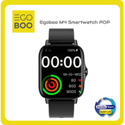 Egoboo M4 Smartwatch POP – Μαύρο