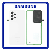 &Gamma;&nu;ή&sigma;&iota;&alpha; Original Samsung Galaxy A53 5G (SM-A536B, SM-A536B/DS) Rear Back Battery Cover &Pi;ί&sigma;&omega; &Kappa;ά&lambda;&upsilon;&mu;&mu;&alpha; &Kappa;&alpha;&pi;ά&kappa;&iota; &Pi;&lambda;ά&tau;&eta; &Mu;&pi;&alpha;&tau;&alpha;&rho;ί&alpha;&sigmaf; White Ά&sigma;&pi;&rho;&omicron; GH82-28017B (Service Pack By Samsung)