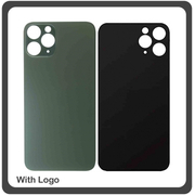 OEM HQ for Apple Iphone 11 Pro , Iphone11 Pro (A2215, A2160, A2217) Rear Back Battery Cover with Camera Big Hole Πίσω Κάλυμμα Πλάτη Καπάκι Μπαταρίας Green Πράσινο (Premium A+)