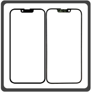 HQ OEM Συμβατό Με Apple iPhone 14 (A2882, A2649, A2881) Premium Aftermarket Front Glass For Refurbished Μπροστινό Τζαμάκι Για Ανακατασκευή Black Μαύρο (Premium A+​)