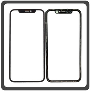 HQ OEM Συμβατό Για Apple iPhone XR, iPhoneXR (A2105, A1984) Aftermarket Front Glass For Refurbished Μπροστινό Τζαμάκι Για Ανακατασκευή Black Μαύρο (Grade AAA+++)
