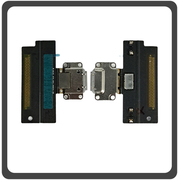 HQ OEM Συμβατό Με Apple iPad Air (2019) (A2153, A2123, A2154) Charging Dock Connector Lightning Flex Καλωδιοταινία Κονέκτορας Φόρτισης Gray Γκρι (Premium A+​)