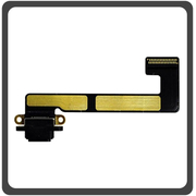 HQ OEM Συμβατό Για Apple iPad Mini 2 (A1489, A1490), iPad Mini 3 (A1599, A1600) Charging Dock Connector Lightning Flex Καλωδιοταινία Κονέκτορας Φόρτισης Space Gray Μαύρο (Grade AAA+++)