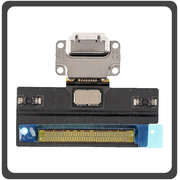 HQ OEM Συμβατό Με Apple iPad Pro 10.5 (2017) (A1701, A1709) Charging Dock Connector Lightning Flex Καλωδιοταινία Κονέκτορας Φόρτισης White Άσπρο (Premium A+​)