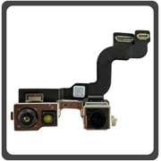 HQ OEM Συμβατό Για Apple iPhone 14 Plus, iPhone 14+ (A2890, A2650, A2889) Front Selfie Camera Flex Μπροστινή Κάμερα 12 MP + Proximity Sensor Flex Cable Καλωδιοταινία Αισθητήρας Εγγύτητας (Premium A+)