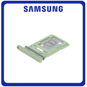 Γνήσια Original Samsung Galaxy A54 (SM-A546V, SM-A546U) SIM Card Tray + Micro SD Tray Slot Υποδοχέας Βάση Θήκη Κάρτας SIM Lime GH98-48072C (Service Pack By Samsung)