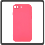 Θήκη Πλάτης - Back Cover, Silicone Σιλικόνη Fuchsia Φούξια For iPhone 7 Plus/8 Plus