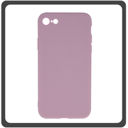 Θήκη Πλάτης - Back Cover, Silicone Σιλικόνη Powder Pink Ροζ Matt TPU For iPhone 7/8/SE 2020/SE 2022