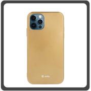 Jelly Θήκη Πλάτης - Back Cover, Silicone Σιλικόνη TPU Gold Χρυσό For iPhone 13 Pro