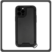 Θήκη Πλάτης - Back Cover, Silicone Σιλικόνη Hybrid Black Μαύρο For iPhone 13