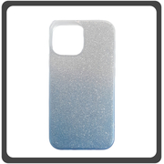 Θήκη Πλάτης - Back Cover, Silicone Σιλικόνη Glitter Powder Blue Μπλε For iPhone 13 Mini
