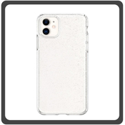 Θήκη Πλάτης - Back Cover, Silicone Σιλικόνη TPU Crystal Glitter Silver Ασημί For iPhone 13 Mini