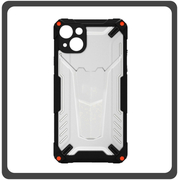 Θήκη Πλάτης - Back Cover, Silicone Σιλικόνη Hybrid TPU Black Μαύρο For iPhone 13 Mini