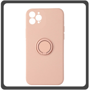 Vennus Θήκη Πλάτης - Back Cover, Silicone Σιλικόνη TPU Pink Ροζ For iPhone 12 Pro Max