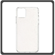 Θήκη Πλάτης - Back Cover, Silicone Σιλικόνη TPU Glitter Silver Ασημί For iPhone 12 Pro Max