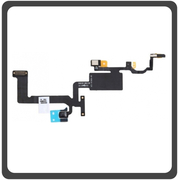 OEM HQ iPhone 12 (A2403, A2172, A2402, A2404) , iPhone12 Pro (A2407, A2341, A2406, A2408) Proximity Sensor Flex Cable Καλωδιοταινία Αισθητήρας Εγγύτητας + Microphone Μικρόφωνο (Premium A+)
