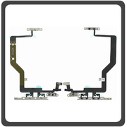HQ OEM Συμβατό Για Apple iPhone 12 Pro Max (A2411, A2342, A2410, A2412, iPhone13,4) Power Key Flex Cable On/Off + Volume Key Buttons Καλωδιοταινία Πλήκτρων Εκκίνησης + Έντασης Ήχου (Grade AAA+++)
