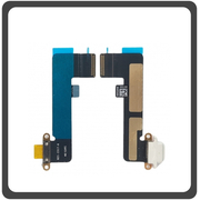 HQ OEM Συμβατό Για Apple iPad mini (A1432, iPad2,5) Charging Dock Connector Flex Sub Board, Καλωδιοταινία Υπό Πλακέτα Φόρτισης White Άσπρο (Grade AAA+++)