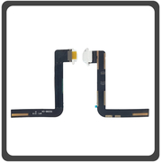 HQ OEM Συμβατό Για Apple iPad 8 10.2 inch 2020,  iPad8 10.2 inch 2020 (A2428, A2429, A2270) Lightning USB Charging Dock Connector Flex Sub Board, Καλωδιοταινία Υπό Πλακέτα Φόρτισης White Άσπρο (Grade AAA+++)