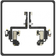 HQ OEM &Sigma;&upsilon;&mu;&beta;&alpha;&tau;ό &Gamma;&iota;&alpha; Apple iPhone 11 Pro (A2215, A2160, A2217, iPhone12,3) EarPiece Receiver Speaker &Alpha;&kappa;&omicron;&upsilon;&sigma;&tau;&iota;&kappa;ό + Proximity Sensor Flex Cable &Kappa;&alpha;&lambda;&omega;&delta;&iota;&omicron;&tau;&alpha;&iota;&nu;ί&alpha; &Alpha;&iota;&sigma;&theta;&eta;&tau;ή&rho;&alpha;&sigmaf; &Epsilon;&gamma;&gamma;ύ&tau;&eta;&tau;&alpha;&sigmaf; (Premium A+)