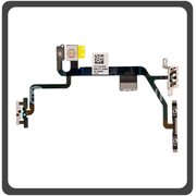 Γνήσια Original Apple iPhone 8 (A1863, A1905, A1906), iPhone SE 2020 (A2275, A2296) Power Key Flex Cable On/Off + Volume Key Buttons Καλωδιοταινία Πλήκτρων Εκκίνησης + Έντασης Ήχου With Metal Bracket