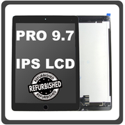 iPad Pro 9.7 (2016) (A1673, A1674, A1675) IPS LCD Display Aseembly Screen &Omicron;&theta;ό&nu;&eta; + Touch Digitizer Unit &Mu;&eta;&chi;&alpha;&nu;&iota;&sigma;&mu;ό&sigmaf; A&phi;ή&sigmaf; + Home Button &Kappa;&epsilon;&nu;&tau;&rho;&iota;&kappa;ό &Kappa;&omicron;&upsilon;&mu;&pi;ί Space Gray &Mu;&alpha;ύ&rho;&omicron; (Ref By Apple)