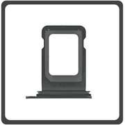 HQ OEM Συμβατό Για Apple iPhone 11 Pro, iPhone11 Pro (A2215, A2160, A2217, iPhone12,3) Sim Tray Υποδοχέας Βάση Θήκη Κάρτας SIM Dark Grey Γκρι (Grade AAA+++)