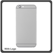 OEM HQ iPhone 6 (A1549, A1586, A1589, A1522, A1524, A1593) Καπάκι Μπαταρίας Battery Cover + Πλαινά πλήκτρα Side Keys + Θήκη Κάρτας Sim Holder White Silver (Premium A+)OEM HQ iPhone 6 (A1549, A1586, A1589, A1522, A1524, A1593) Καπάκι Μπαταρίας Battery Cover + Πλαινά πλήκτρα Side Keys + Θήκη Κάρτας Sim Holder White Silver (Premium A+)