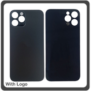 HQ OEM &Sigma;&upsilon;&mu;&beta;&alpha;&tau;ό &Gamma;&iota;&alpha; Apple iPhone 12 Pro, iPhone 12Pro (A2407, A2341, A2406) Premium Aftermarket Rear Back Battery Cover with Camera Big Hole &Pi;ί&sigma;&omega; &Kappa;ά&lambda;&upsilon;&mu;&mu;&alpha; &Pi;&lambda;ά&tau;&eta; &Kappa;&alpha;&pi;ά&kappa;&iota; &Mu;&pi;&alpha;&tau;&alpha;&rho;ί&alpha;&sigmaf; Graphite &Mu;&alpha;ύ&rho;&omicron; (Premium A+​)