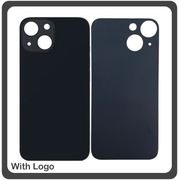 HQ OEM Συμβατό Με Apple iPhone 13 Mini, iPhone13 Mini (A2628, A2481, A2626, A2629) Aftermarket Rear Back Battery Cover with Camera Big Hole Πίσω Κάλυμμα Πλάτη Καπάκι Μπαταρίας Midnight Μαύρο (Premium A+​)