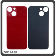 HQ OEM Συμβατό Με Apple iPhone 13 Mini, iPhone13 Mini (A2628, A2481, A2626, A2629) Aftermarket Rear Back Battery Cover with Camera Big Hole Πίσω Κάλυμμα Πλάτη Καπάκι Μπαταρίας Red Κόκκινο (Premium A+​)