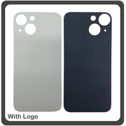 HQ OEM Συμβατό Με Apple iPhone 13 Mini, iPhone13 Mini (A2628, A2481, A2626, A2629) Aftermarket Rear Back Battery Cover with Camera Big Hole Πίσω Κάλυμμα Πλάτη Καπάκι Μπαταρίας Starlight Άσπρο (Premium A+​)