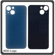 HQ OEM Συμβατό Με Apple iPhone 13, iPhone13 (A2633, A2482, A2631, A2634, A2635, iphone14,5) Premium Aftermarket Rear Back Battery Cover with Camera Big Hole Πίσω Κάλυμμα Πλάτη Καπάκι Μπαταρίας Blue Μπλε (Premium A+​)