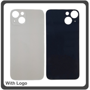 HQ OEM Συμβατό Με Apple iPhone 13, iPhone13 (A2633, A2482, A2631, A2634, A2635, iphone14,5) Premium Aftermarket Rear Back Battery Cover with Camera Big Hole Πίσω Κάλυμμα Πλάτη Καπάκι Μπαταρίας Starlight Άσπρο (Premium A+​)