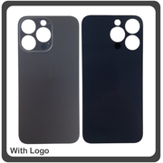 HQ OEM Συμβατό Για Apple iPhone 13 Pro, iPhone 13Pro (A2638, A2483, A2636, A2639) Premium Aftermarket Rear Back Battery Cover with Camera Big Hole Πίσω Κάλυμμα Πλάτη Καπάκι Μπαταρίας Graphite Μαύρο​ (Grade AAA+++)