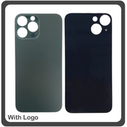 HQ OEM Συμβατό Για Apple iPhone 13 Pro Max (A2643, A2484, A2641) Aftermarket Rear Back Battery Cover with Camera Big Hole Πίσω Κάλυμμα Πλάτη Καπάκι Μπαταρίας Alpine Green Πράσινο (Premium A+)